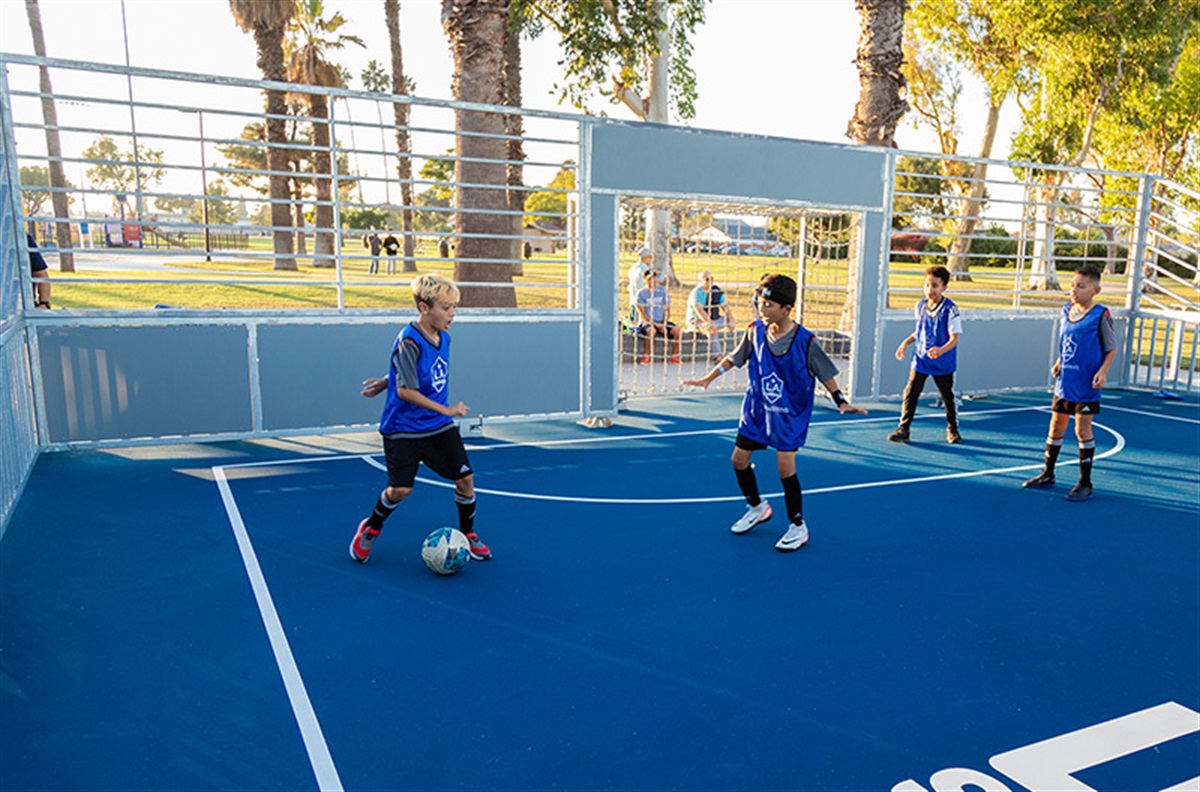 Mount Brings Basketball and Futsal Court to Campus